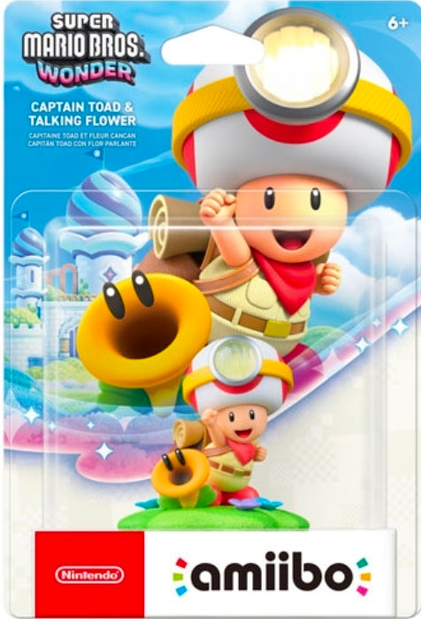 Captain Toad & Talking Flower - Amiibo