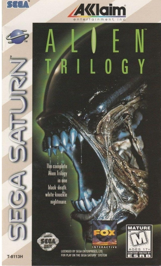 Alien Trilogy - Sega Saturn