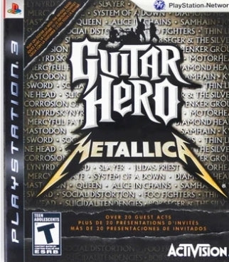 Guitar Hero Metallica - Playstation 3