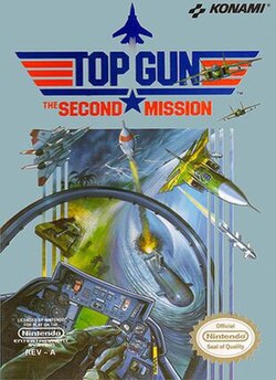 Top Gun Second Mission - Nintendo