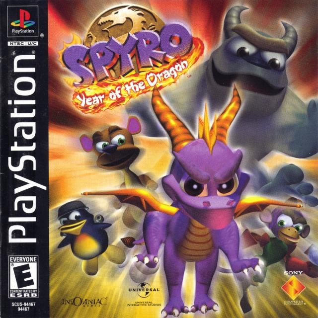 spyro year of the dragon playstation