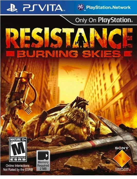 Resistance Burning Skies - Ps Vita