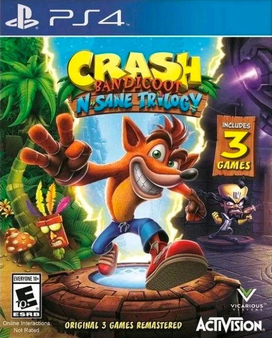Crash Bandicoot N. Sane Trilogy Sony Playstation 4