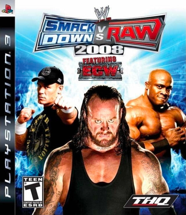 Smackdown Vs Raw 2008 - Playstation 3