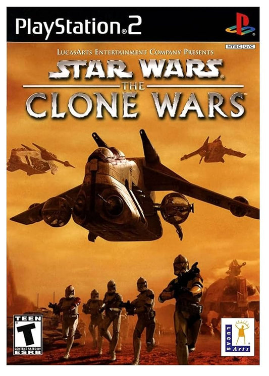 STAR WARS CLONE WARS - PLAYSTATION 2