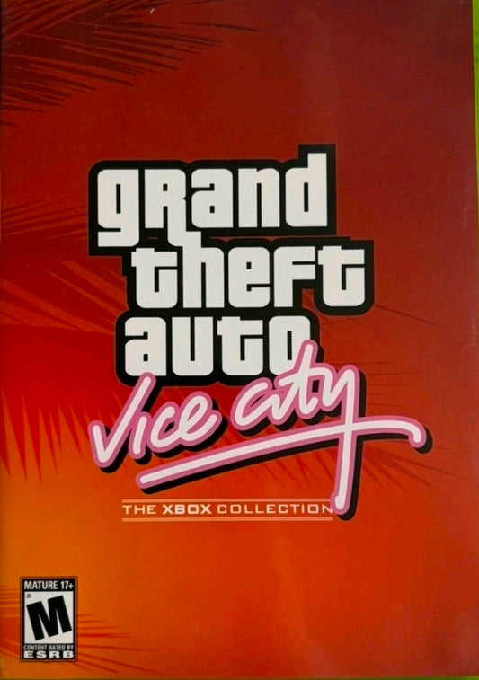 Grand Theft Auto Vice City - Xbox