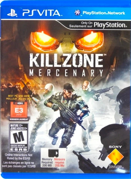 Killzone Mercenary Ps Vita
