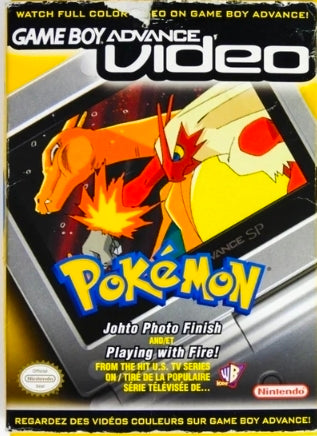Video Pokemon Johto Photo Finish And Playing With Fire Game Boy Advance