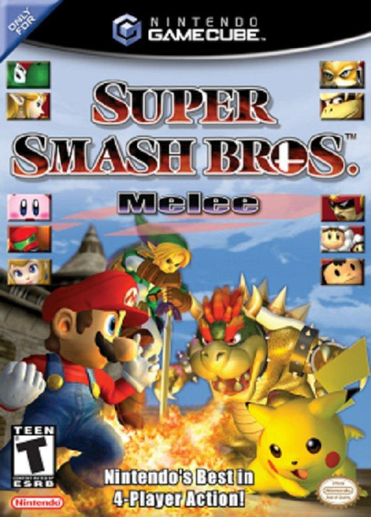 Super Smash Bros Melee Game Cube