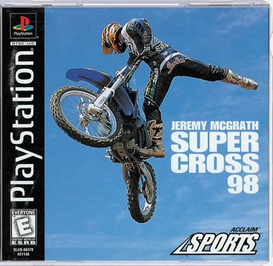Jeremy McGrath Supercross 98 - Playstation