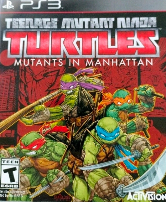 Teenage Mutant Ninja Turtles Mutants In Manathan - Playstation 3