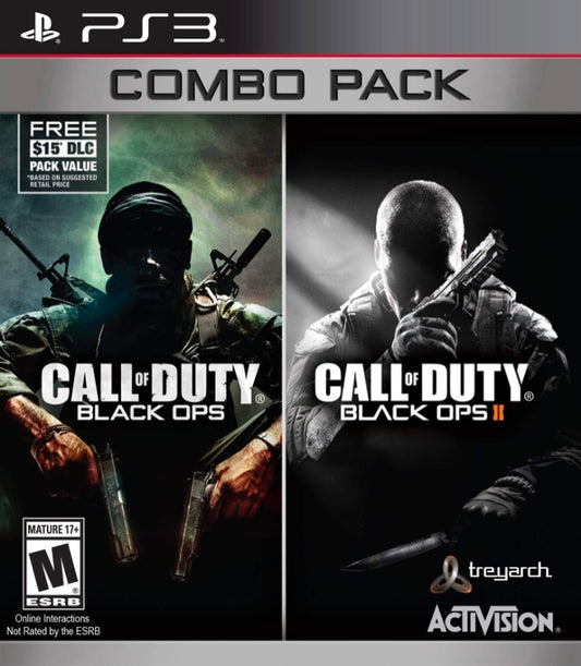 Call Of Duty Black Ops 1 & 2 Combo - Playstation 3