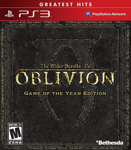 elder scrolls 4 oblivion playstation 3