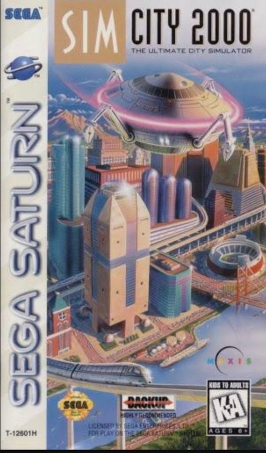 Sim City 2000 - Sega Saturn