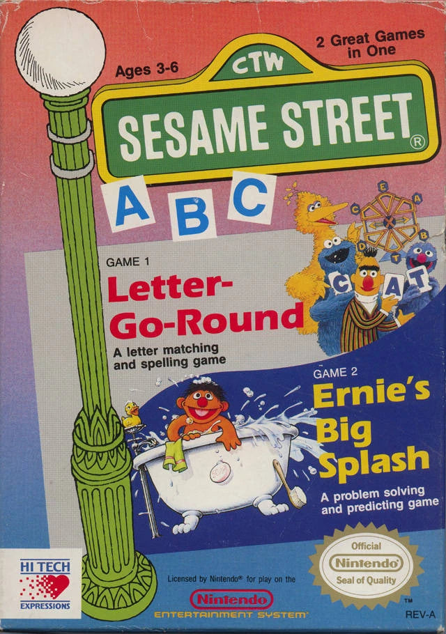Sesame Street Abc - Nintendo