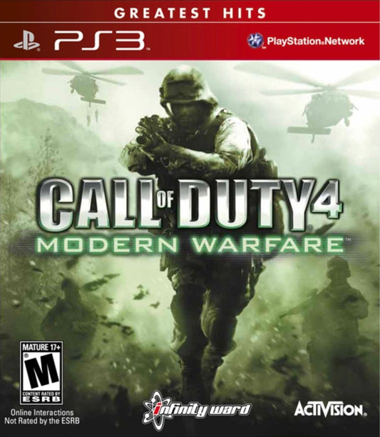 Call Of Duty 4 Modern Warfare - Playstation 3