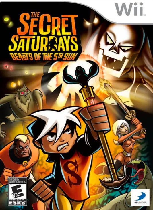 Secret Sarurdays Beasts Of The 5Th Sun - Nintendo Wii