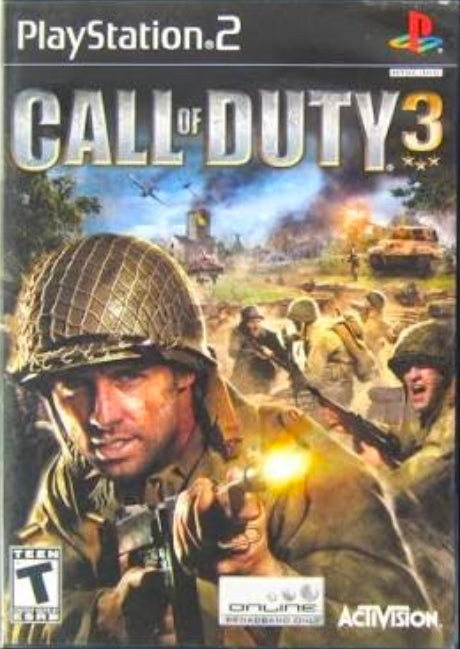 Call Of Duty 3 - Plqystation 2
