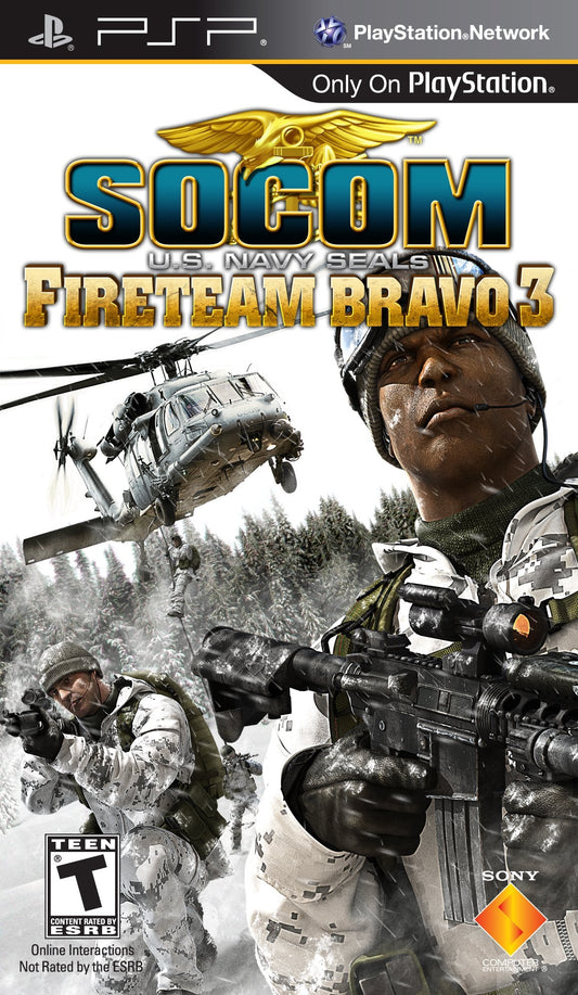 Socom Us Navy Seals Fireteam Bravo 3 - Psp