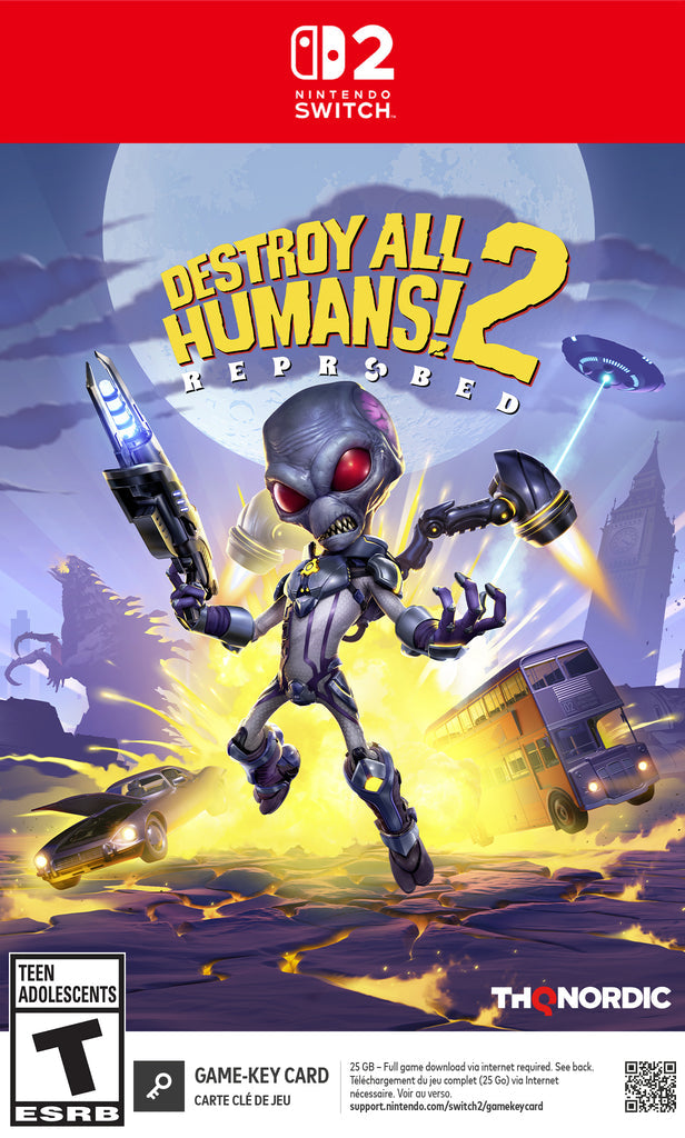Destroy All Humans! 2 Reprobed - Nintendo Switch 2