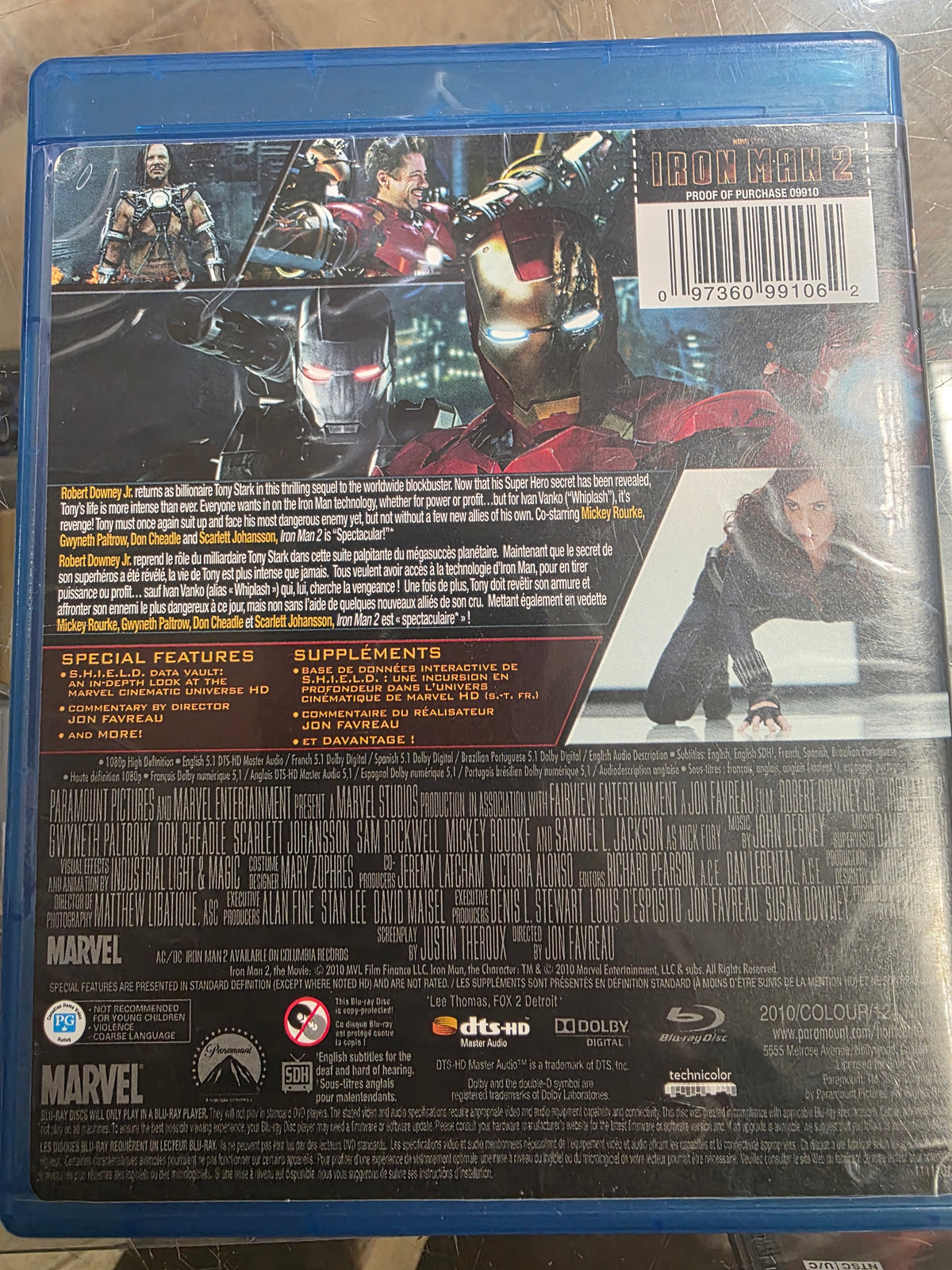 Iron Man 2 - Bluray