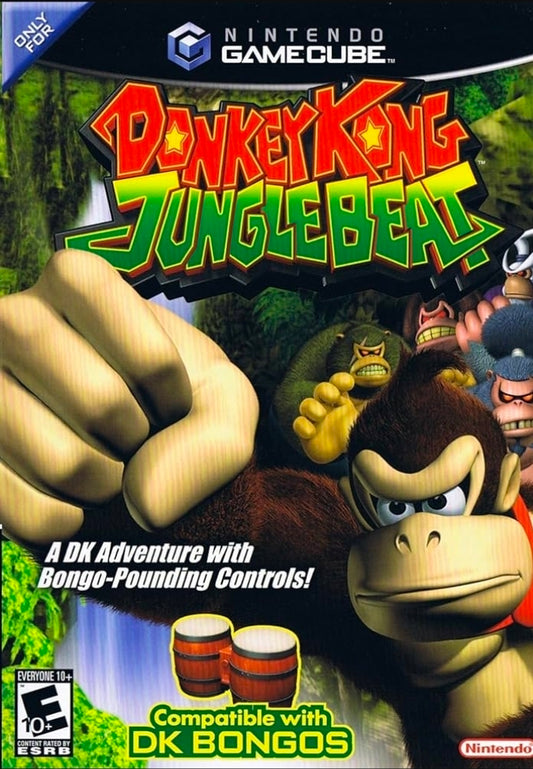 Donkey Kong Jungle Beat - Game Cube