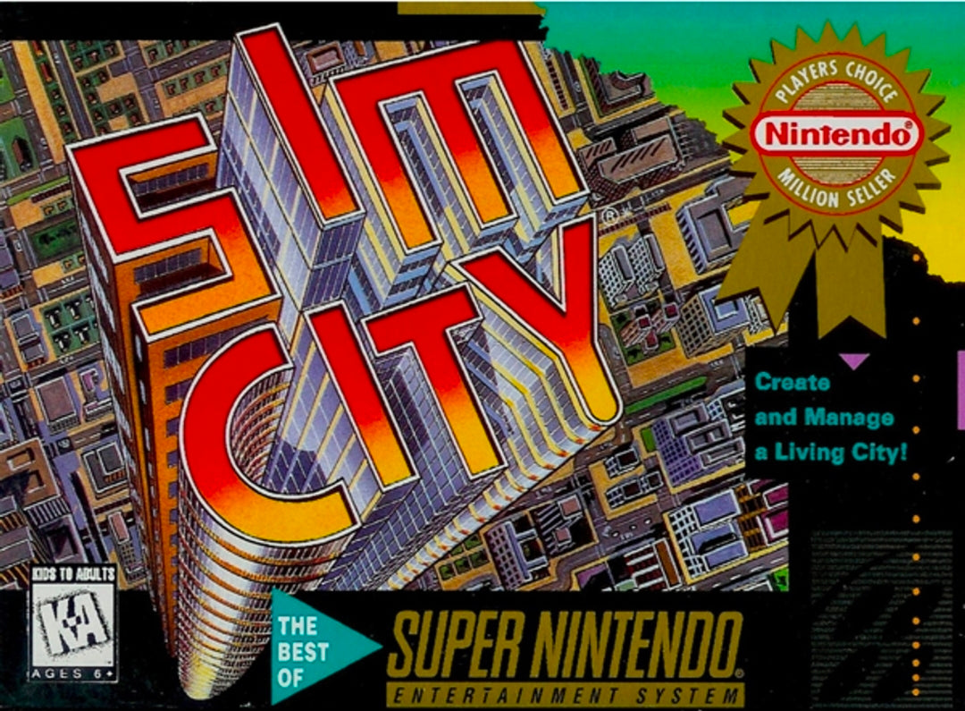 Sim City - Super Nintendo