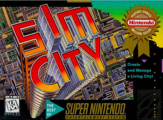 Sim City - Super Nintendo