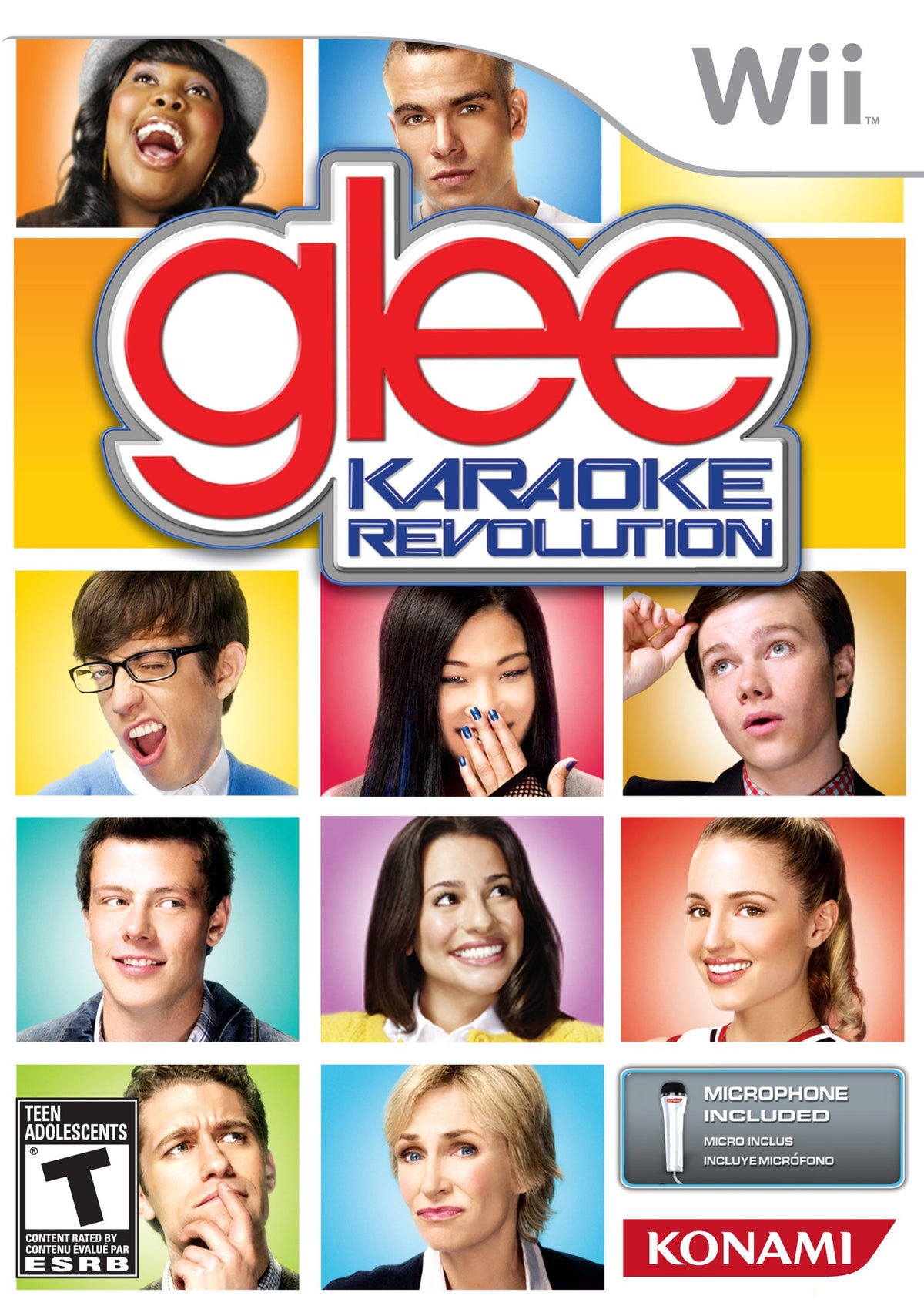Glee Karaoke Revolution Game Only - Nintendo Wii