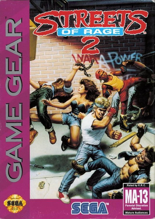 Street of rage 2 - Game gear