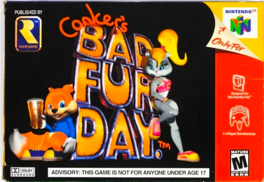 Conker Bad Fur Day - Nintendo 64
