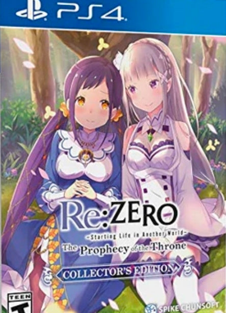 Re Zero Deluxe Edition Playstation 4