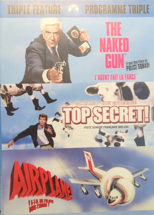 the naked gun/top secret/airplane - films