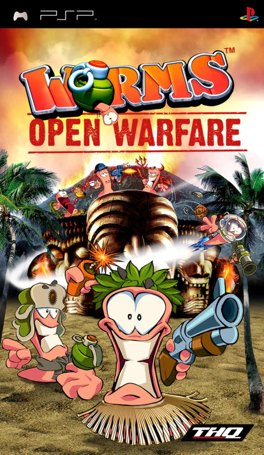 Worms Open Warfare - Psp