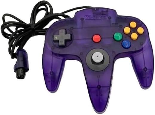 nintendo 64 grape purple