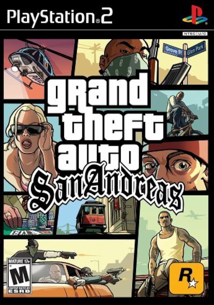 Grand Theft Auto San Andreas Playstation 2