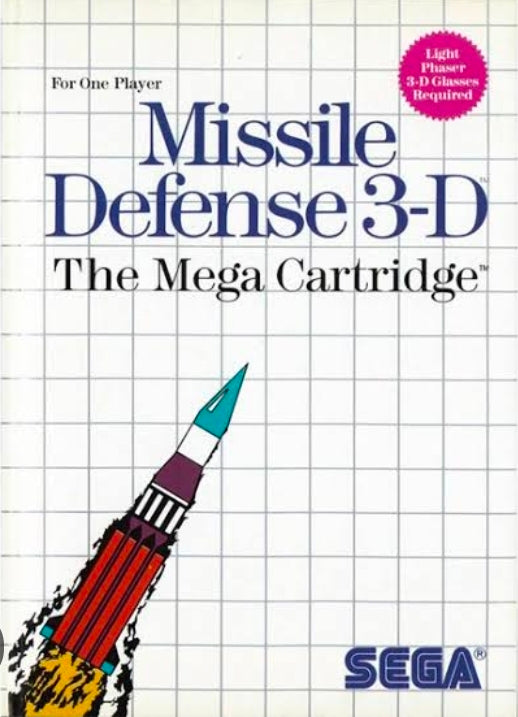 Missile defense 3d - Sega master
