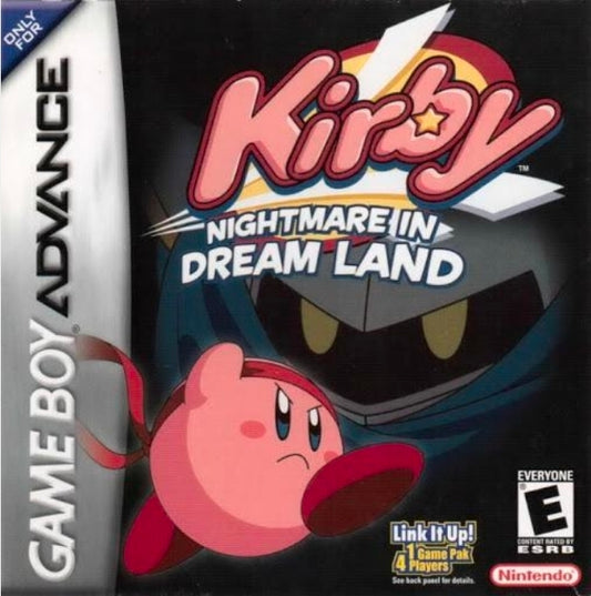 Kirby Nightmare In Dreamland - Game Boy Advance