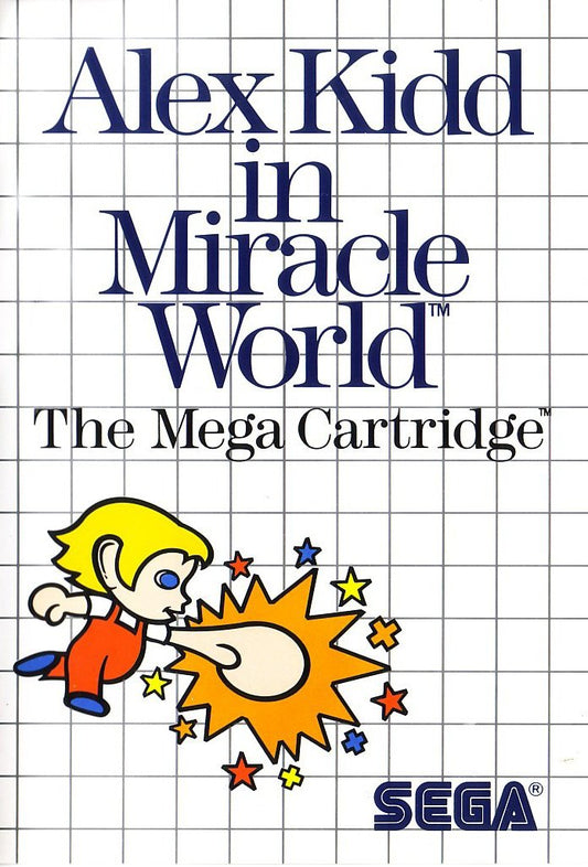 Alex Kidd In Miracle World - Sega Master