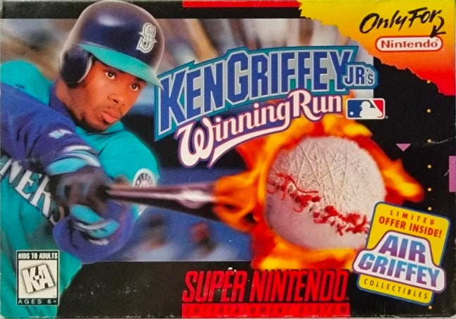 Ken Griffey Jr's Winning Run - Super Nintendo