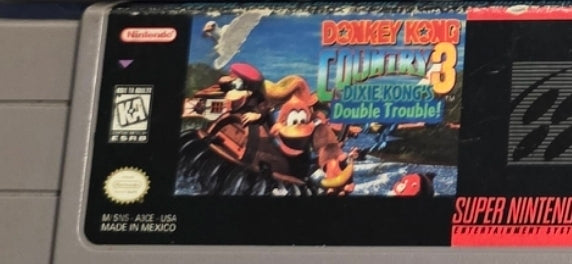Donkey Kong Country 3: Dixie Kong's Double Trouble - Super Nintendo