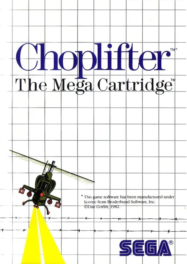 Choplifter - Sega master