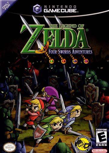 Zelda Four Swords Adventures - Game Cube