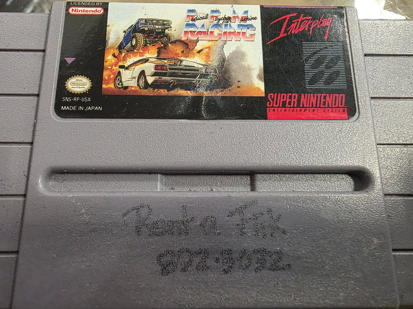Radical Psycho Machine Racing - Super Nintendo