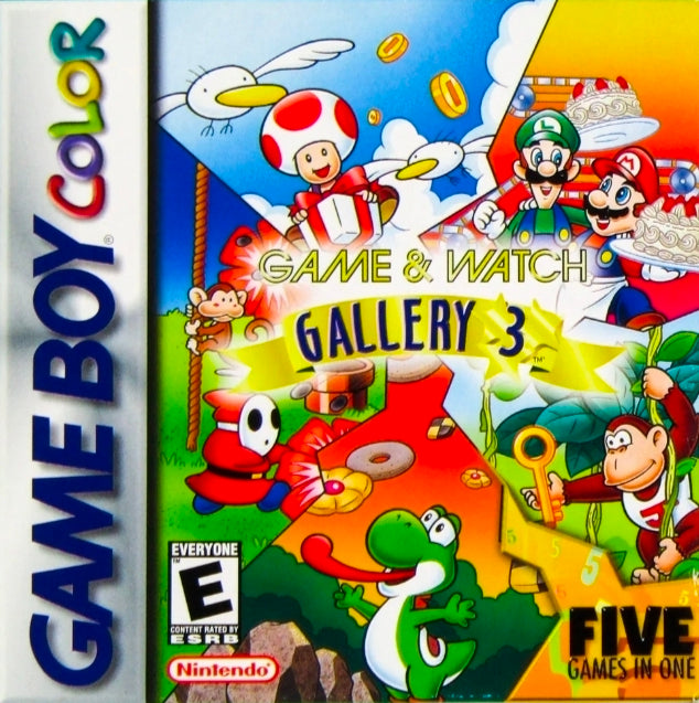 Game & watch gallery 3 - Game boy color