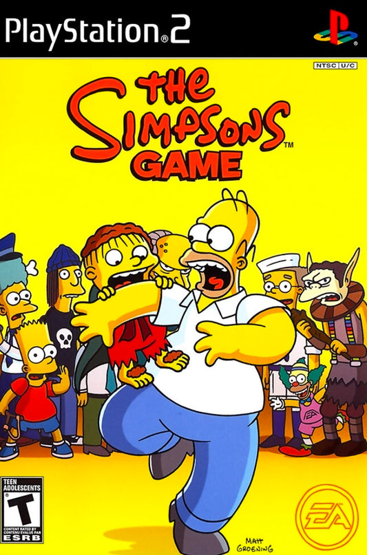 Simpsons Game Playstation 2