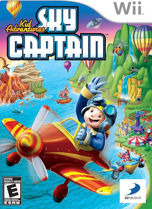 Kid Adventures Sky Captain - Nintendo Wii
