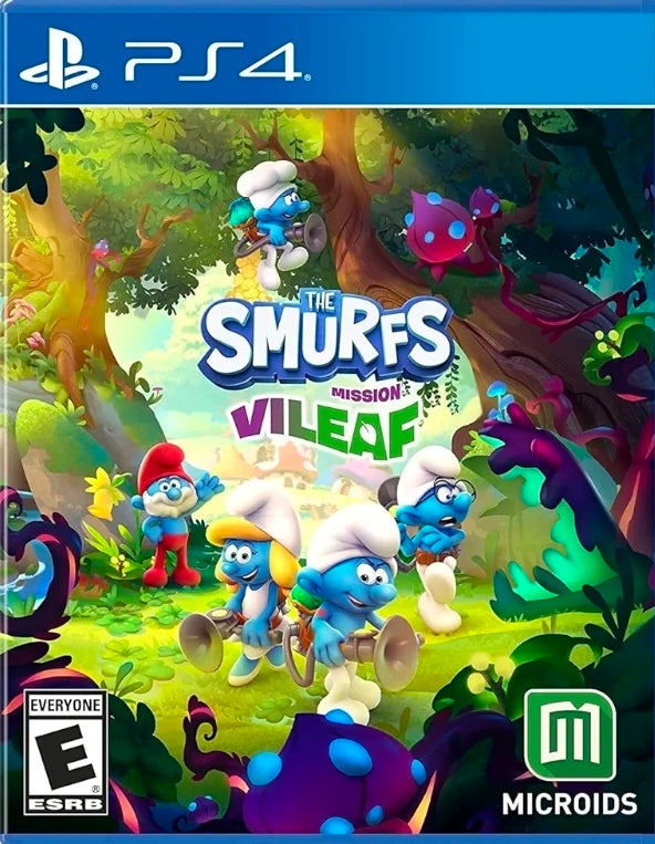 smurfs mission vileaf playstation 4