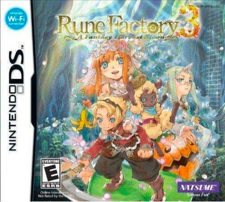Rune Factory 3 A Fantasy Harvest Moon - Nintendo DS