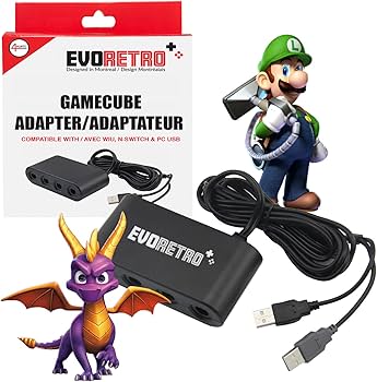 Adapteur Switch & Game Cube - Nintendo Switch